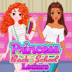 Princess Back 2 School Lockers Princess Back 2 School Lockers