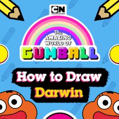 Gumball How to Draw Darwin Gumball How to Draw Darwin