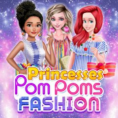 Princesses Pom Poms Fashion Princesses Pom Poms Fashion