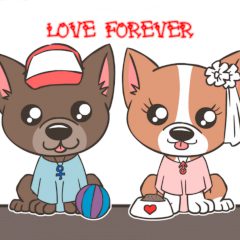 Cute Puppy: Love forever Cute Puppy: Love forever