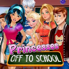 Princesses off to School Princesses off to School