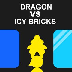 Dragon vs Icy Bricks