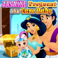 Jasmine Pregnant and Care Baby