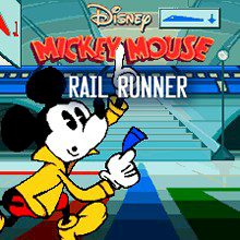 Mickey Mouse in Rail Runner