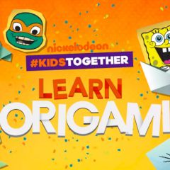 Nickelodeon #KidsTogether Learn Origami