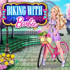 Biking with Barbie