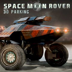 Space Moon Rover 3D Parking