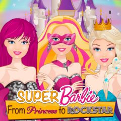 barbie rockstar game