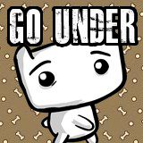 Go under