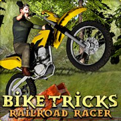 Bike Tricks Railroad Racer