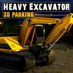 Heavy Excavator 3D Parking