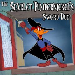 The Scarlet Pumpernickel's Sword Duel