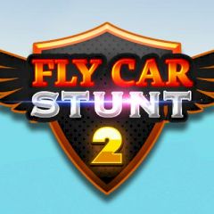 2 player games fly car stunt