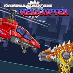 Assemble Robot War Helicopter