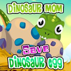 Dinosaur Mom Save Dinosaur Egg