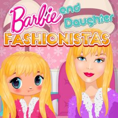 Barbie and Daughter Fashionistas