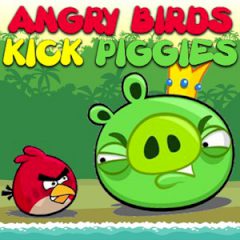 Angry Birds Kick Piggies