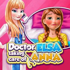 Doctor Elsa Taking Care of Anna