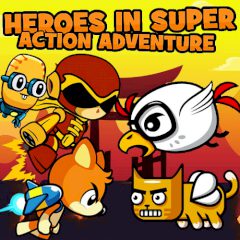 BEAR IN SUPER ACTION ADVENTURE 2 free online game on