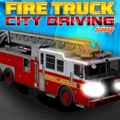 Fire Truck City Driving Sim