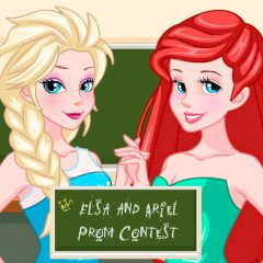 Elsa and Ariel Prom Contest