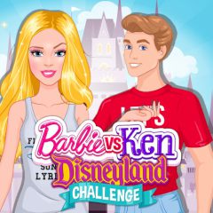 ken and barbie going to disney