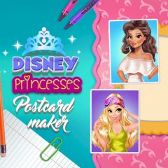 Disney Princesses Postcard Maker